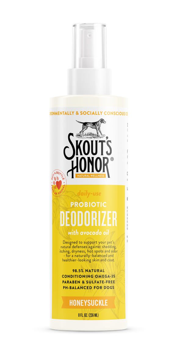 Skout's Honor Deodorizer Honeysuckle 8oz