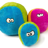 Cycle Dog Duraplush Fuzzies Ball Blue Small