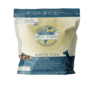 Steve's Freeze Dried Nuggets Whitefish 1.25lb