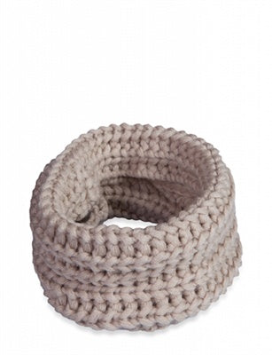 FD Oatmeal Infinity Scarf Xs/Sm