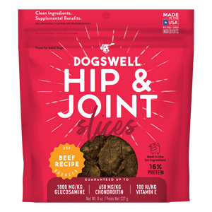 Dogswell Hip & Joint Slices Beef 8oz
