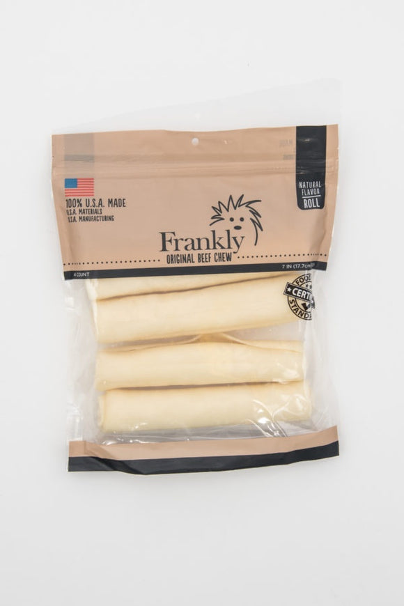 Frankly Wraps Natural 7-8 Inch 4 Pack