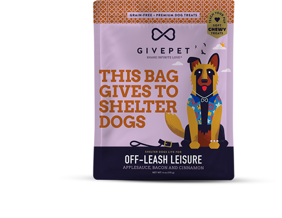 Give Pet GF Off-Leash Leisure Soft Treat 6oz
