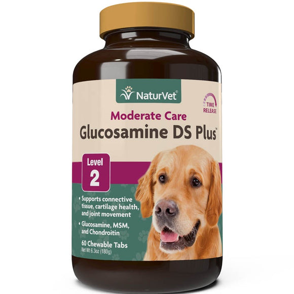 NaturVet Glucosamine DS Plus Level 2 60 Tabs