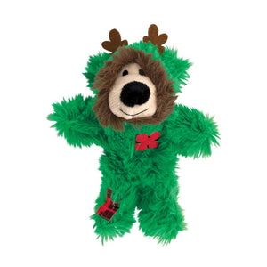 Kong Holiday Softie PJ Bear Cat Toy