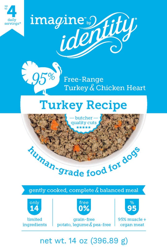 Identity Imagine Gently Cooked 95% Turkey Recipe 14oz