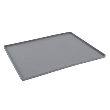 Messy Mutts Bowl Mat Silicone Cool Gray