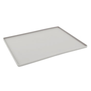 Messy Mutts Bowl Mat Silicone Light Gray
