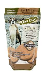OC Raw Dog Goat Produce Patties 6.5lb