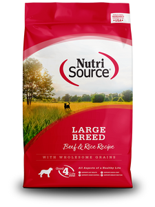 NutriSource LB Adult Beef Rice Dog