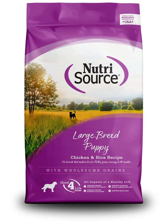 NutriSource Large Breed Chicken Rice Puppy
