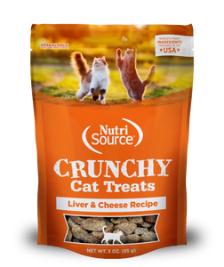 Nutrisource Crunchy Cat Treat Liver 3oz