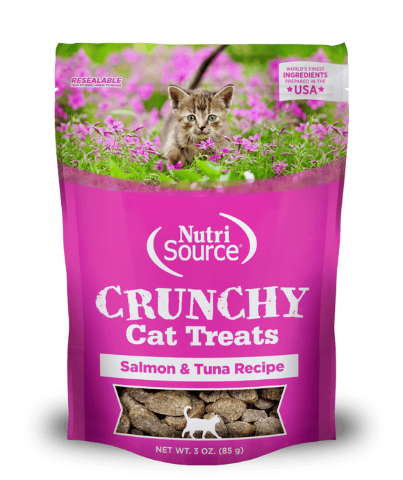 Nutrisource Crunchy Cat Treat Salmon 3oz