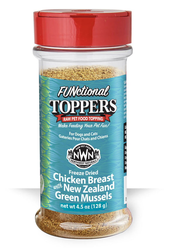 Northwest Naturals Topper Chicken Breast Green Mussel 5.5oz
