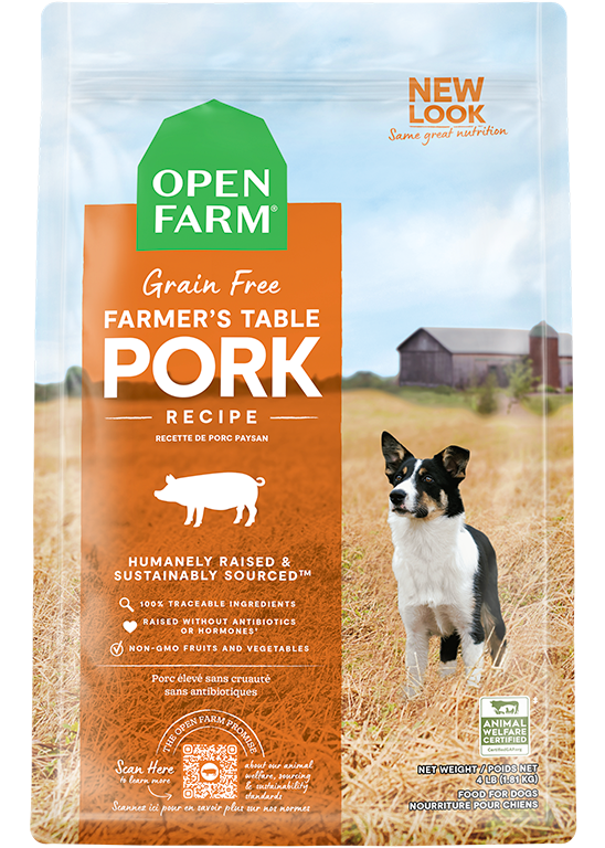 Open Farm Dog GF Farm Table Pork Veg