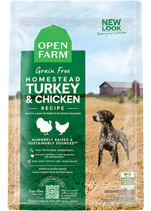 Open Farm Dog GF Homestead Turkey Chicken