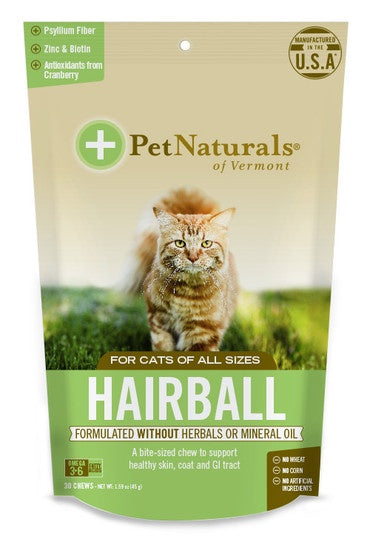 Pet Naturals Vermont Cat Hairball