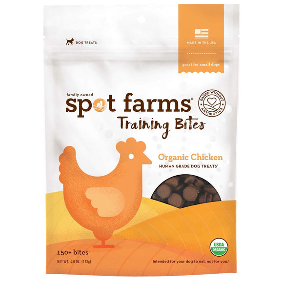 Spot Farms Grain Free Chicken Training Bites 4oz