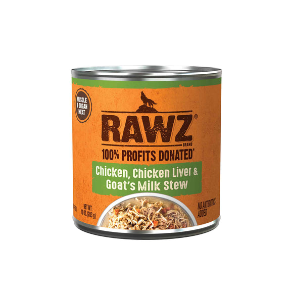 Rawz K9 Chicken Chicken Liver Goats Milk Stew 10oz