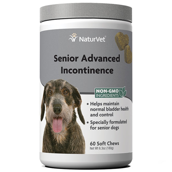NaturVet Senior Advanced Incontinence 60 Soft Chews