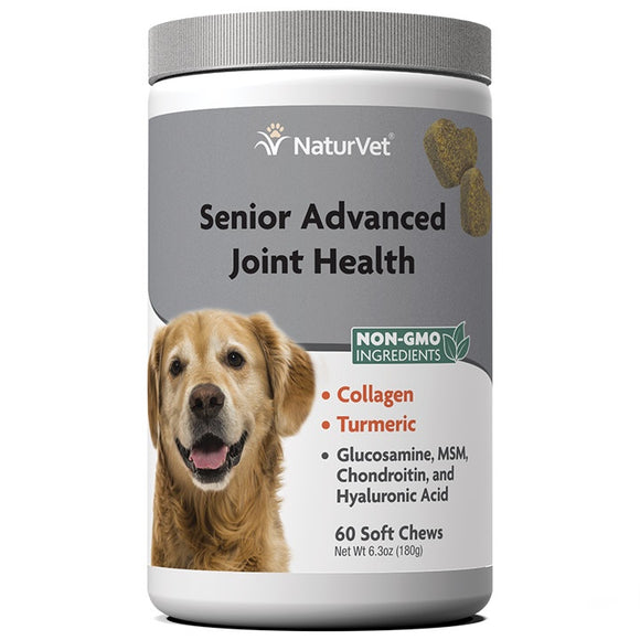 NaturVet Senior Advanced Joint Health 60 Soft Chews