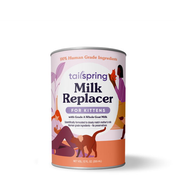 Tailspring Kitten Liquid Milk Replacer 12oz