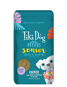 Tiki Pet Dog Aloha Mousse Senior 3.5oz