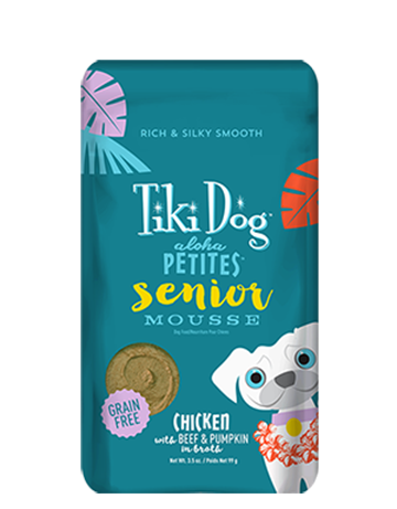 Tiki Pet Dog Aloha Mousse Senior 3.5oz
