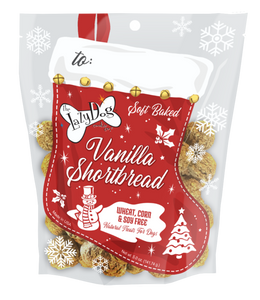 Lazy Dog Vanilla Shortbread Stocking