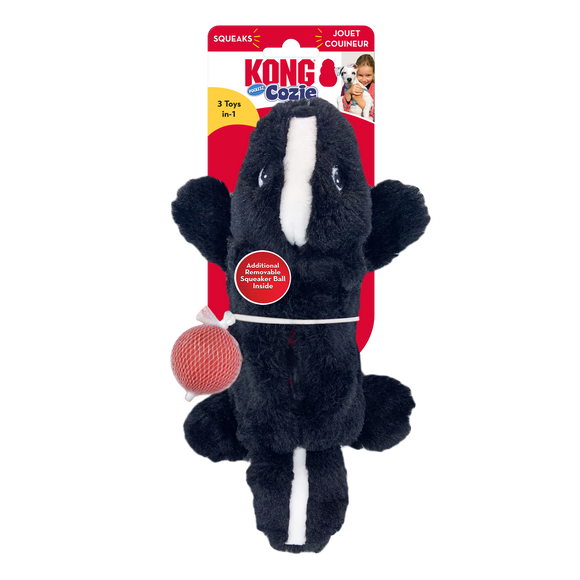 Kong Cozie Pocketz Skunk