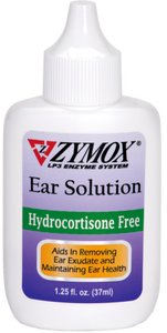 Zymox Ear Solution without Hydrocortizone 1.25oz