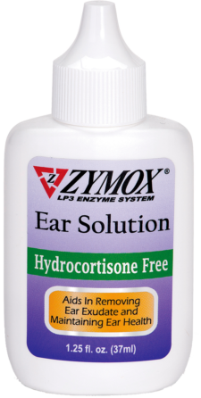 Zymox Ear Solution without Hydrocortizone 1.25oz