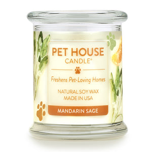 Pet House Candles Mandarin Sage
