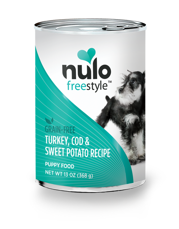Nulo Freestyle Puppy GF Turkey Cod 13oz