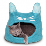 DDKC Cat Face Bed Turquoise