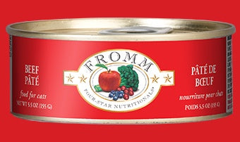 Fromm 4 Star Cat Cans Beef Pate 5.5z