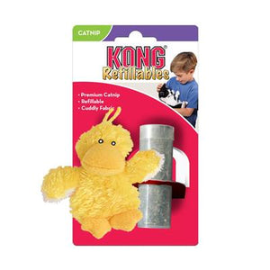 Kong Refillable Catnip Toy Duckie