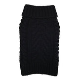 Fab Dog Black Super Chunky Turtleneck*