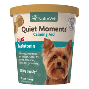 NaturVet Quiet Moment Plus Dog 70ct