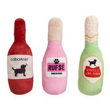 Pearhead Beer wine Rose Dog Toys 3pk