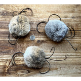 Whiskers 'n Paws Rabbit Furwhisker with Leather Cords