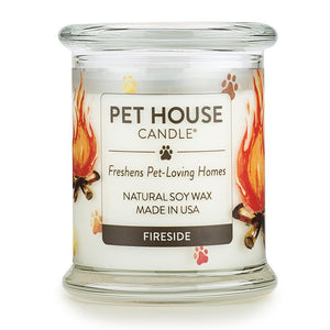Pet House Candles Fireside