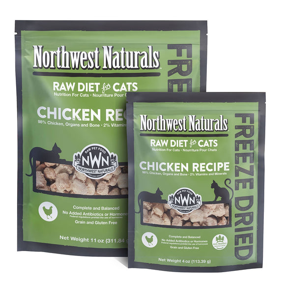 Northwest Naturals Cat Freeze Dried Nibbles Chicken 11oz