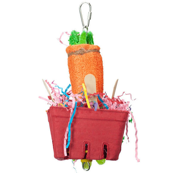 A&E Cages Happy Beaks Veggie Basket Toy