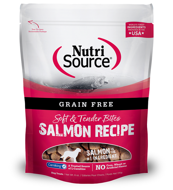 NutriSource GF Salmon Bites 6oz