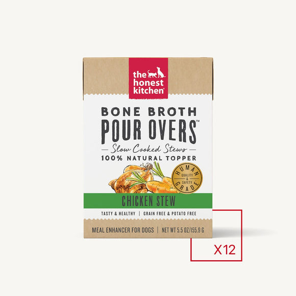 Honest Kitchen Pour Over Bone Broth Chicken 5.5oz