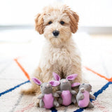 Zippy Paws Burrow Refill 3Pk Bunnies