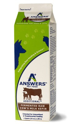 Answers Pet Food Additional Cows Milk Kefir