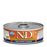 Farmina Cat N&D GF Lamb Pumpkin Blueberry 2.8oz