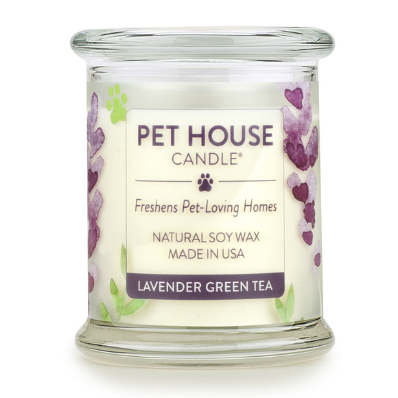 Pet House Candles Lavender Green Tea